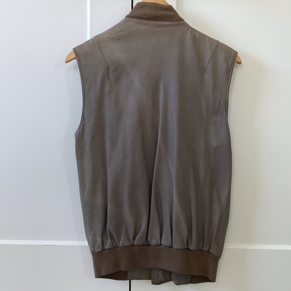 Marc Jacobs Lamb leather vest Size small - Picture 2 of 5